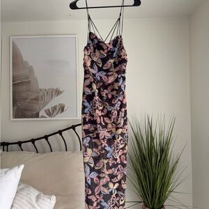 Urban Outfitters butterfly Spaghetti Strap Dress